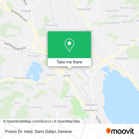 Praxis Dr. med. Sami Dalipi map