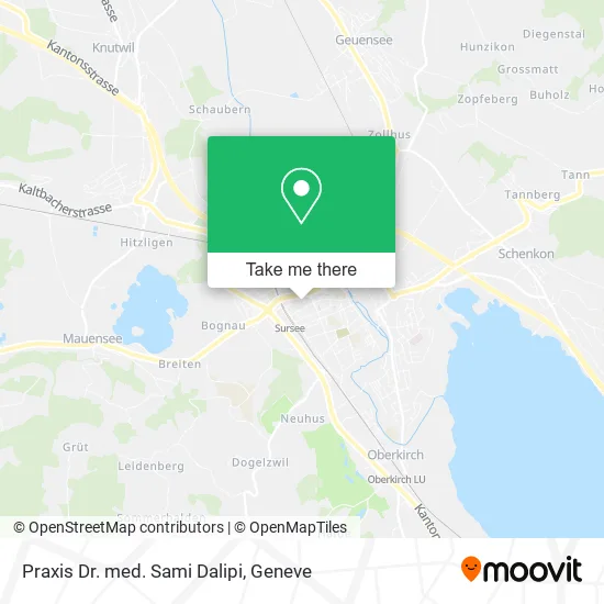 Praxis Dr. med. Sami Dalipi map