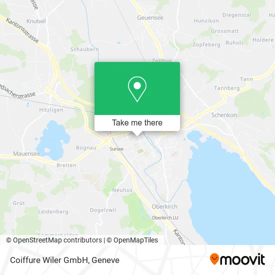 Coiffure Wiler GmbH map