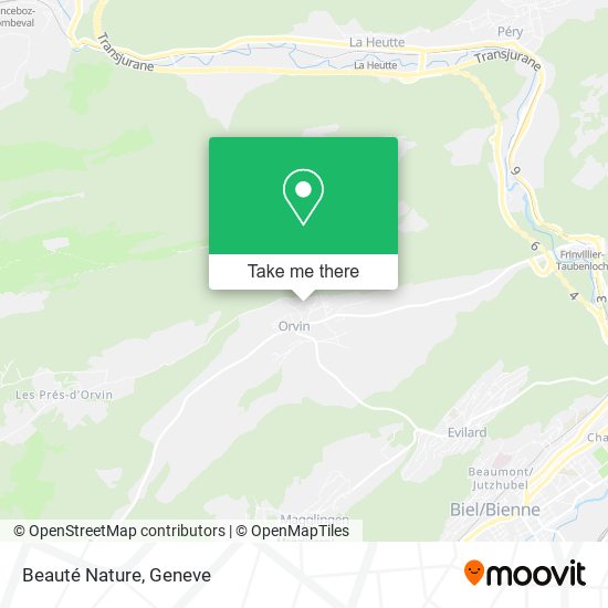 Beauté Nature map