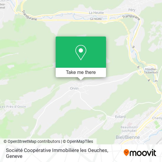 Société Coopérative Immobilière les Oeuches map