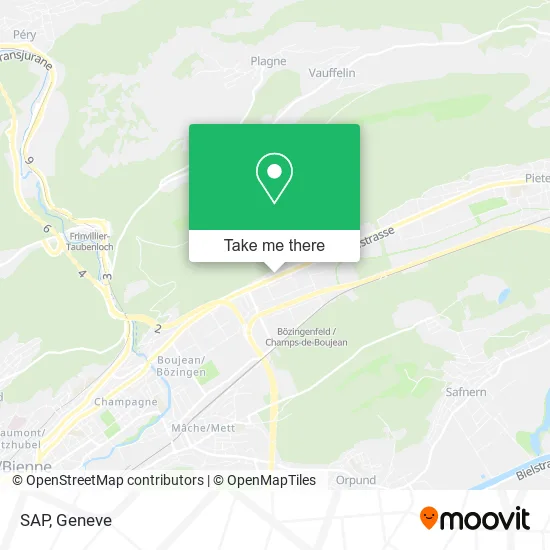 SAP map