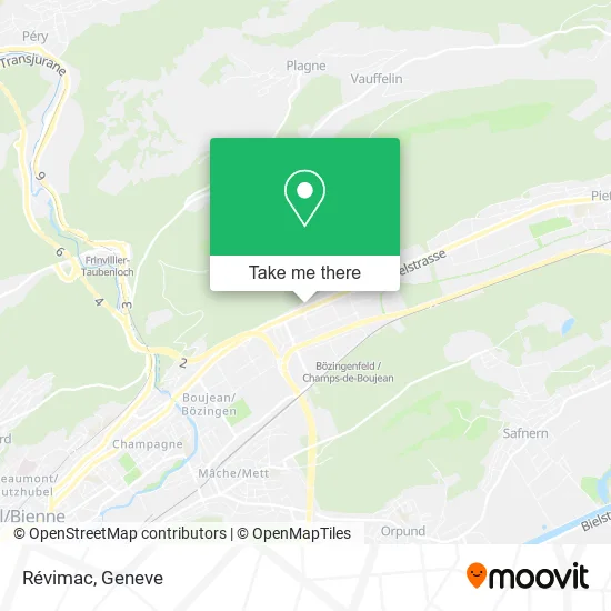 Révimac map
