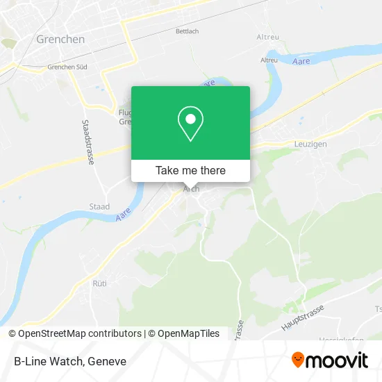 B-Line Watch map
