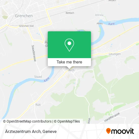 Ärztezentrum Arch map