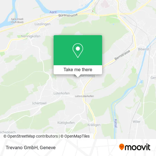 Trevano GmbH map