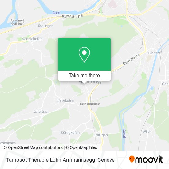 Tamosot Therapie Lohn-Ammannsegg map