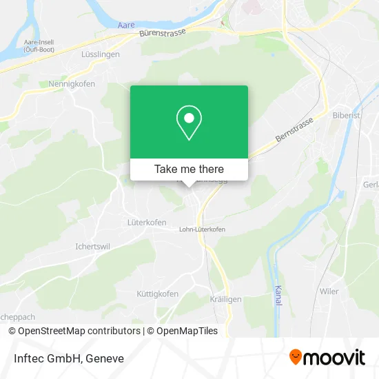 Inftec GmbH map