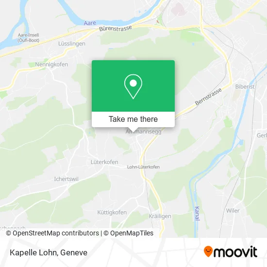 Kapelle Lohn map