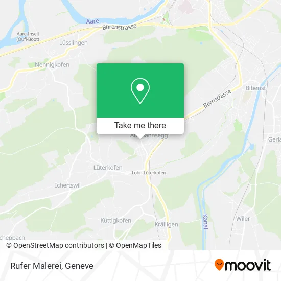 Rufer Malerei map