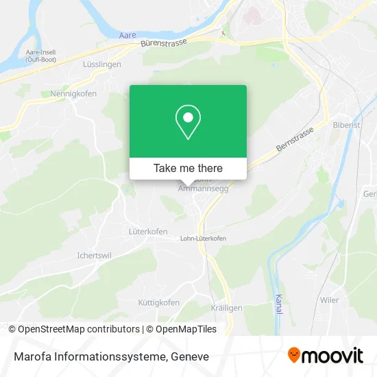 Marofa Informationssysteme map