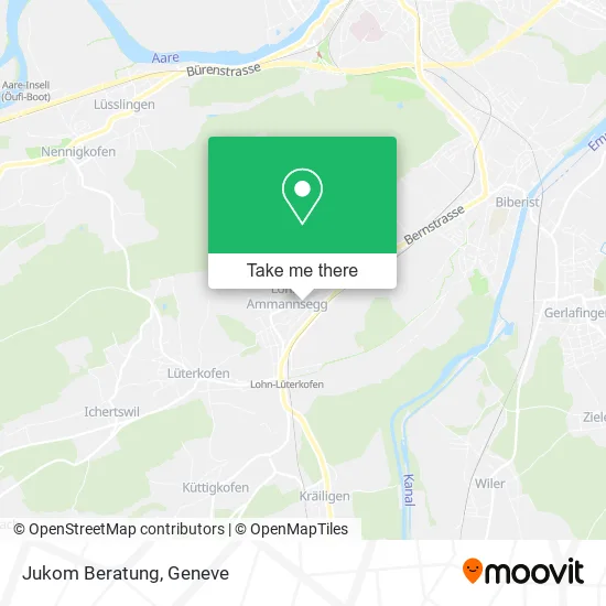 Jukom Beratung map