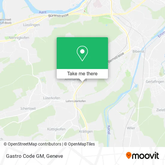 Gastro Code GM map