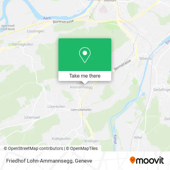 Friedhof Lohn-Ammannsegg map