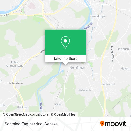 Schmied Engineering map