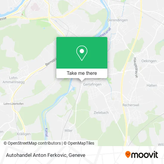Autohandel Anton Ferkovic map