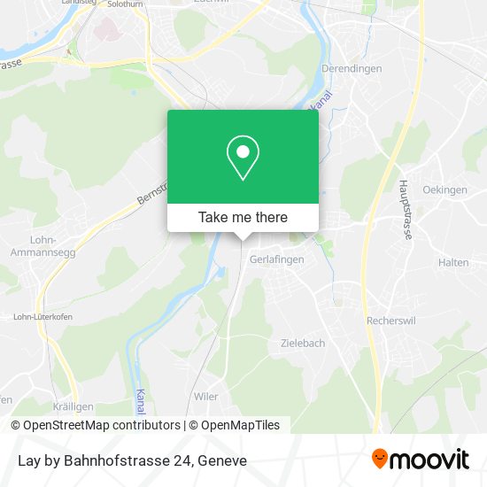 Lay by Bahnhofstrasse 24 map