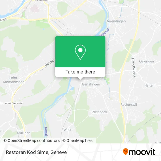 Restoran Kod Sime map