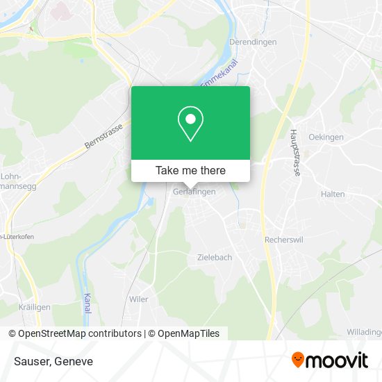 Sauser map