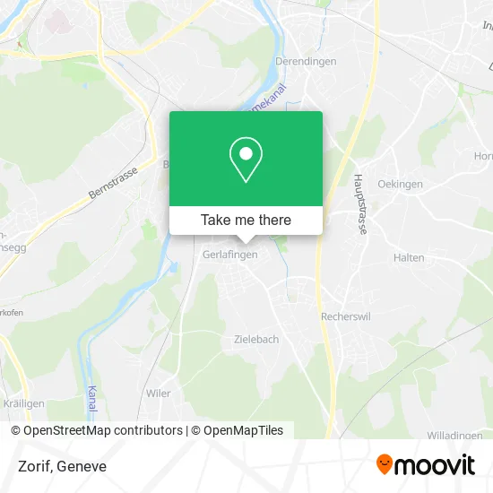 Zorif map