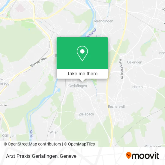 Arzt Praxis Gerlafingen map