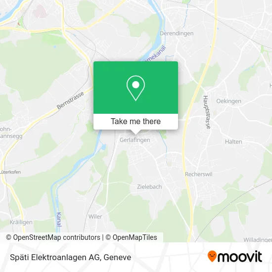 Späti Elektroanlagen AG map