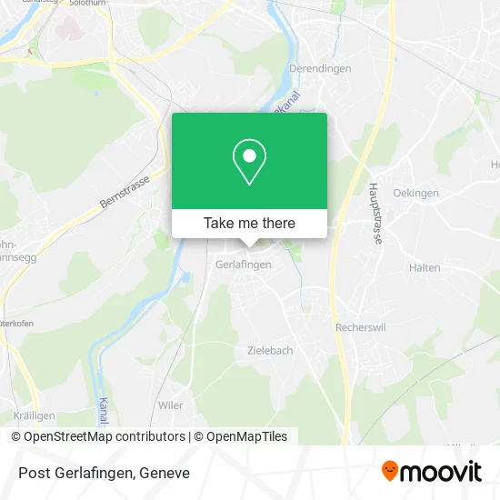 Post Gerlafingen map