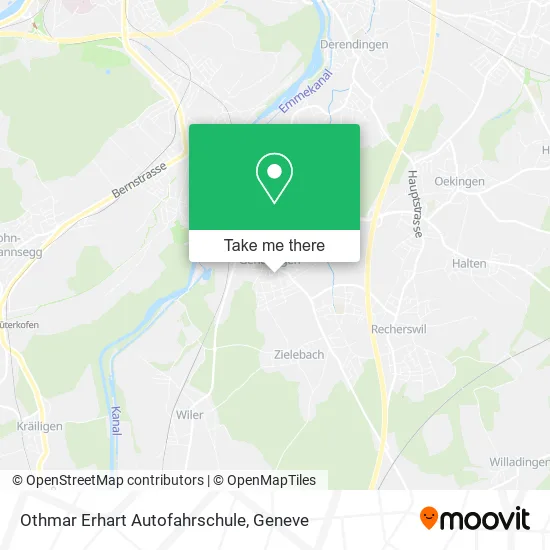 Othmar Erhart Autofahrschule map