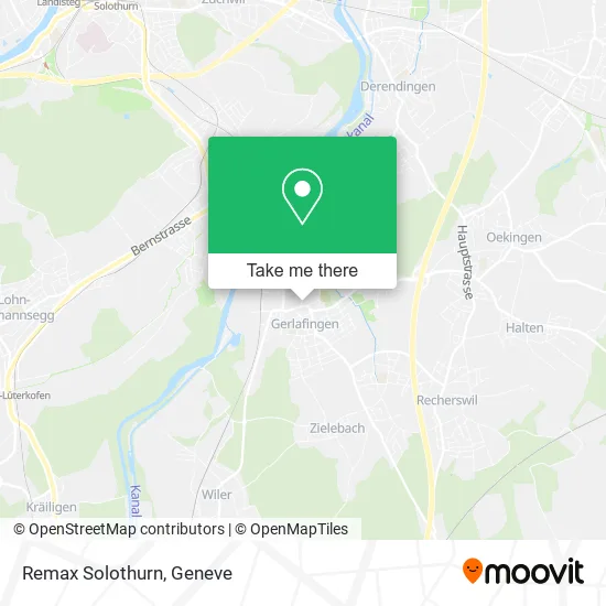 Remax Solothurn map