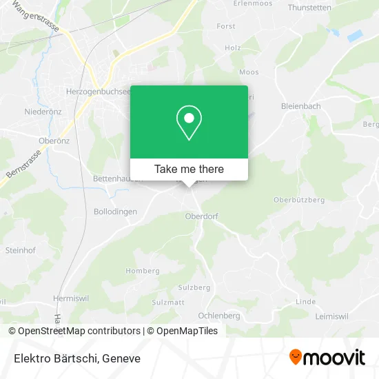 Elektro Bärtschi map