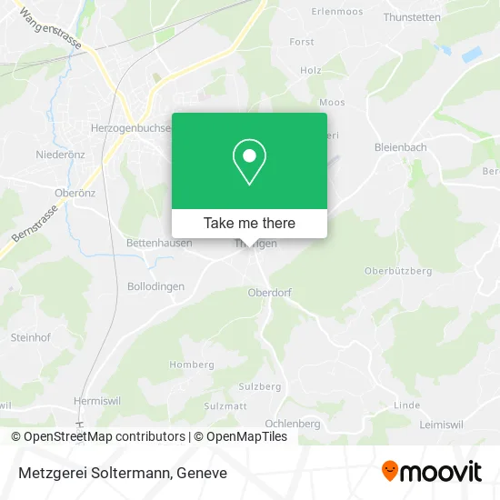 Metzgerei Soltermann plan