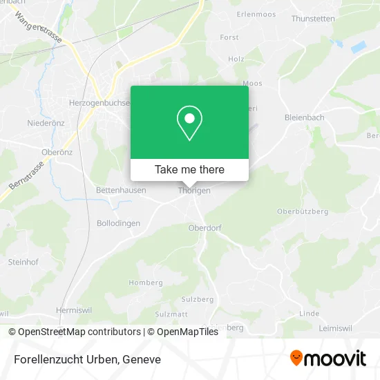 Forellenzucht Urben map
