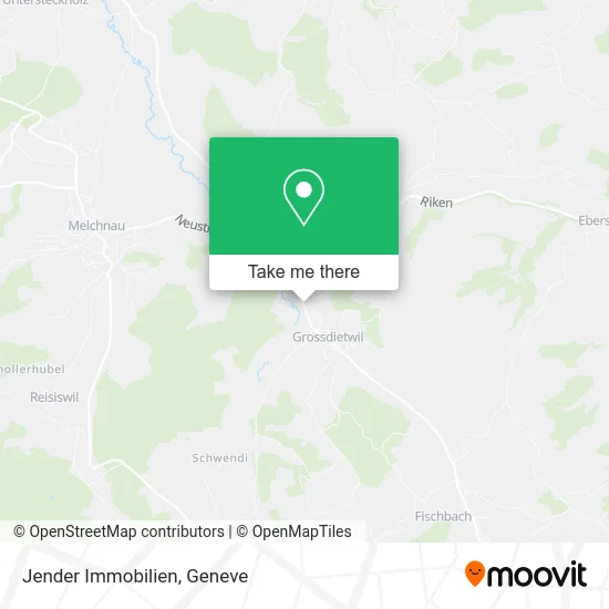 Jender Immobilien map