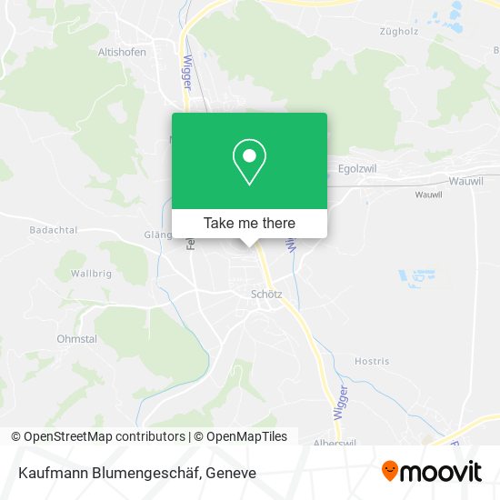 Kaufmann Blumengeschäf map