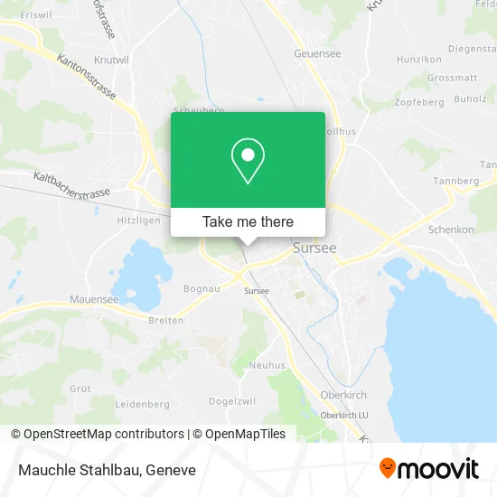 Mauchle Stahlbau map