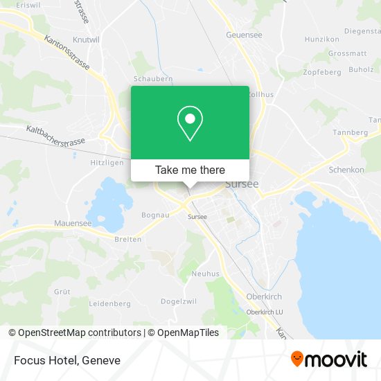 Focus Hotel map