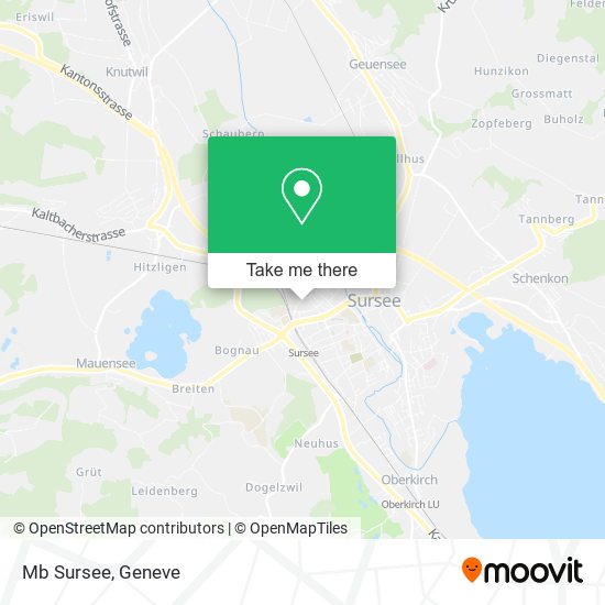 Mb Sursee map
