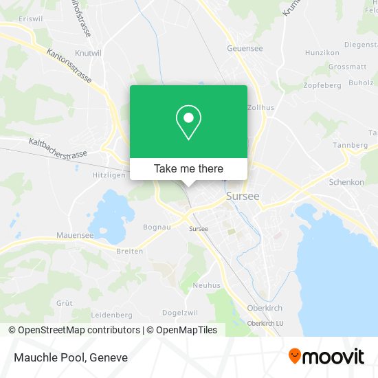 Mauchle Pool map