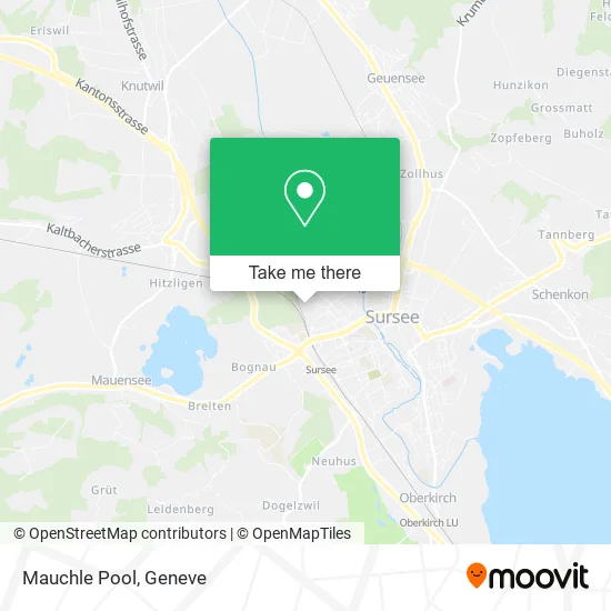 Mauchle Pool map
