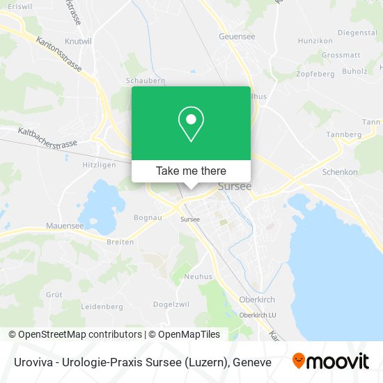 Uroviva - Urologie-Praxis Sursee (Luzern) map