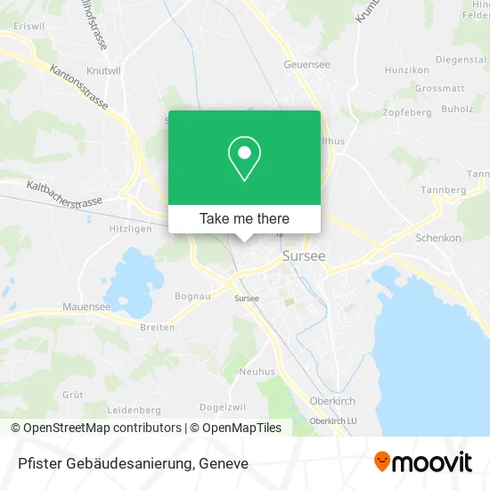 Pfister Gebäudesanierung map