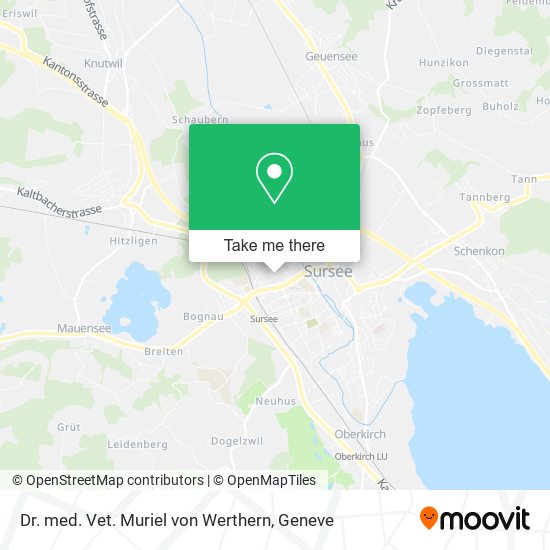 Dr. med. Vet. Muriel von Werthern map
