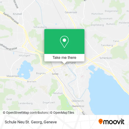 Schule Neu St. Georg map