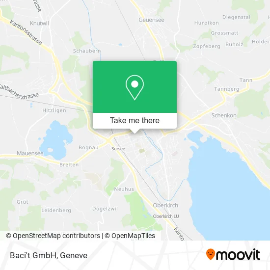 Baci't GmbH map