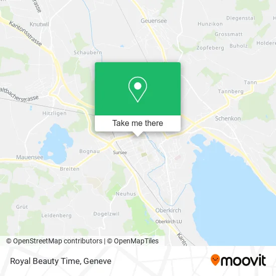 Royal Beauty Time map