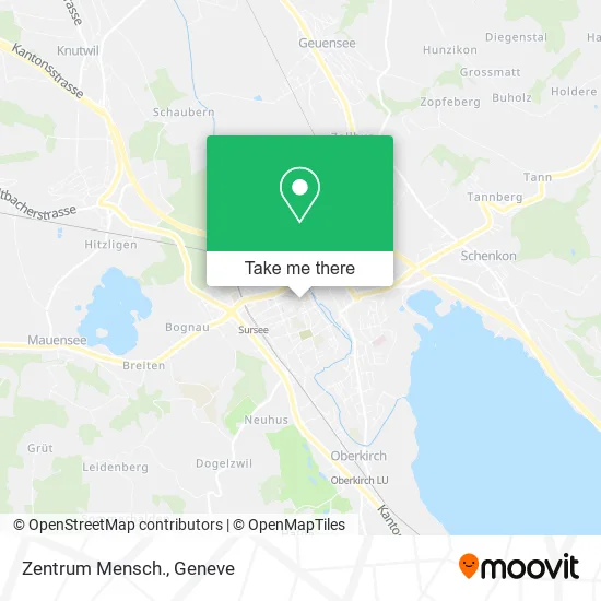 Zentrum Mensch. map