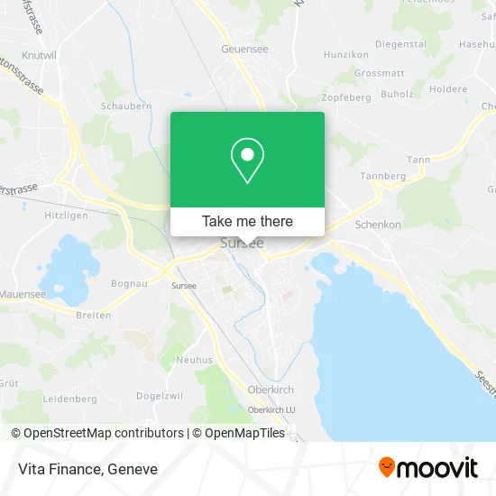Vita Finance map