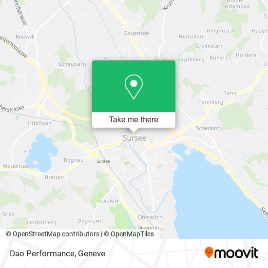 Dao Performance map