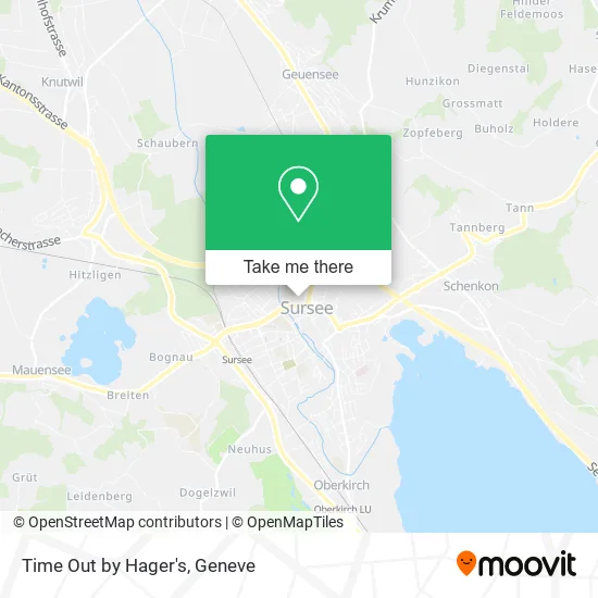 Time Out by Hager's map