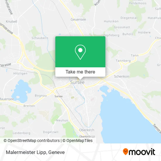 Malermeister Lipp map